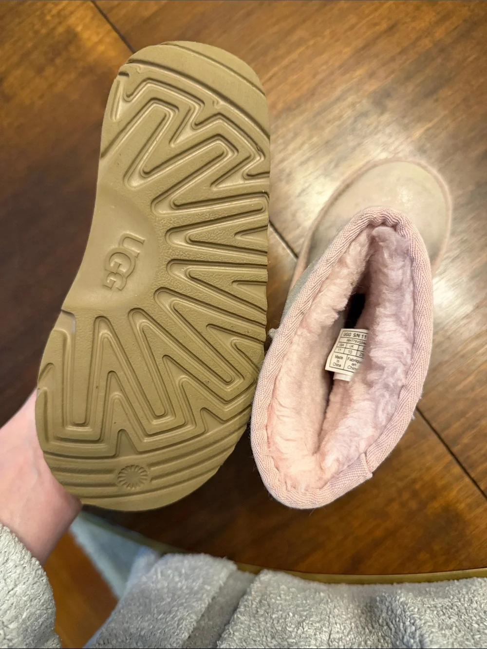 UGG soft suede